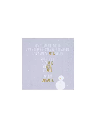 RAEDER | Servilletas navideñas 33x33cm ESTE AÑO | 